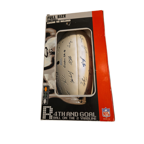 San Diego Chargers 2007 AFC West Champions Football Box #406 of 600 - Picture 4 of 6